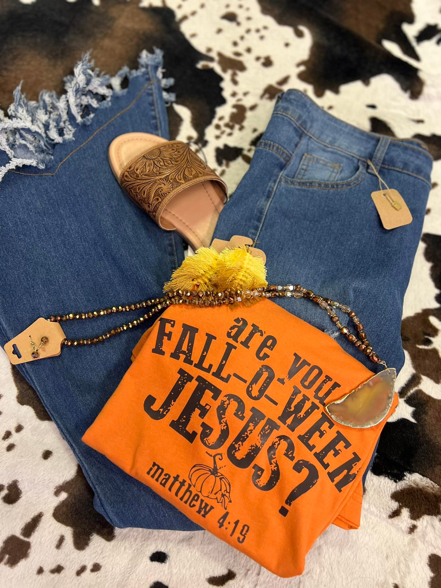 "are you FALL-O-WEEN Jesus?" T-Shirt