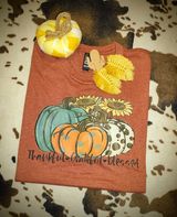 Thankful*Grateful*Blessed T-Shirt