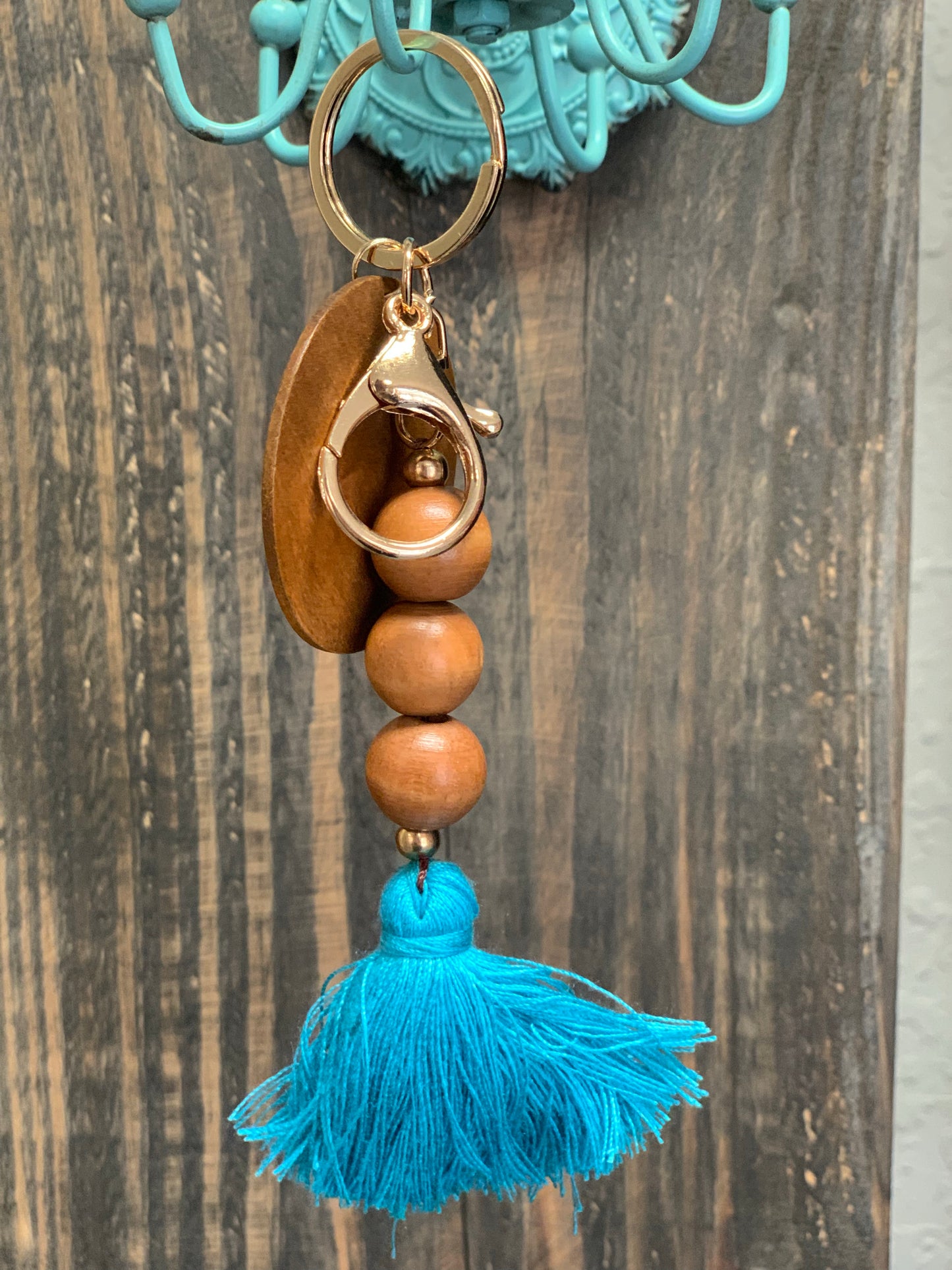 Wood keychains