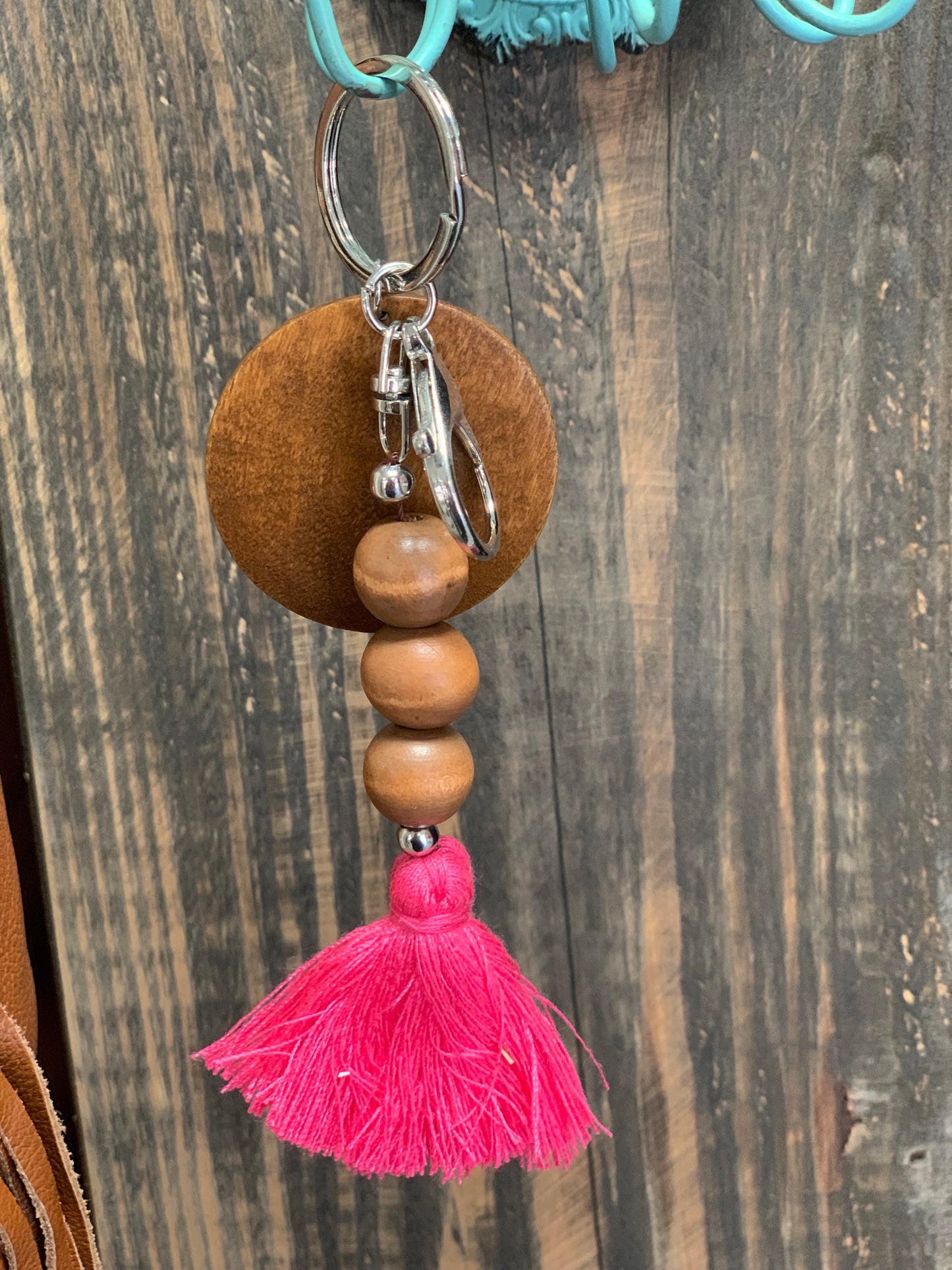 Wood keychains