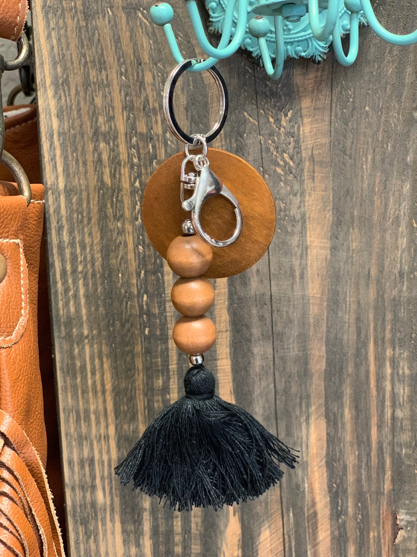 Wood keychains