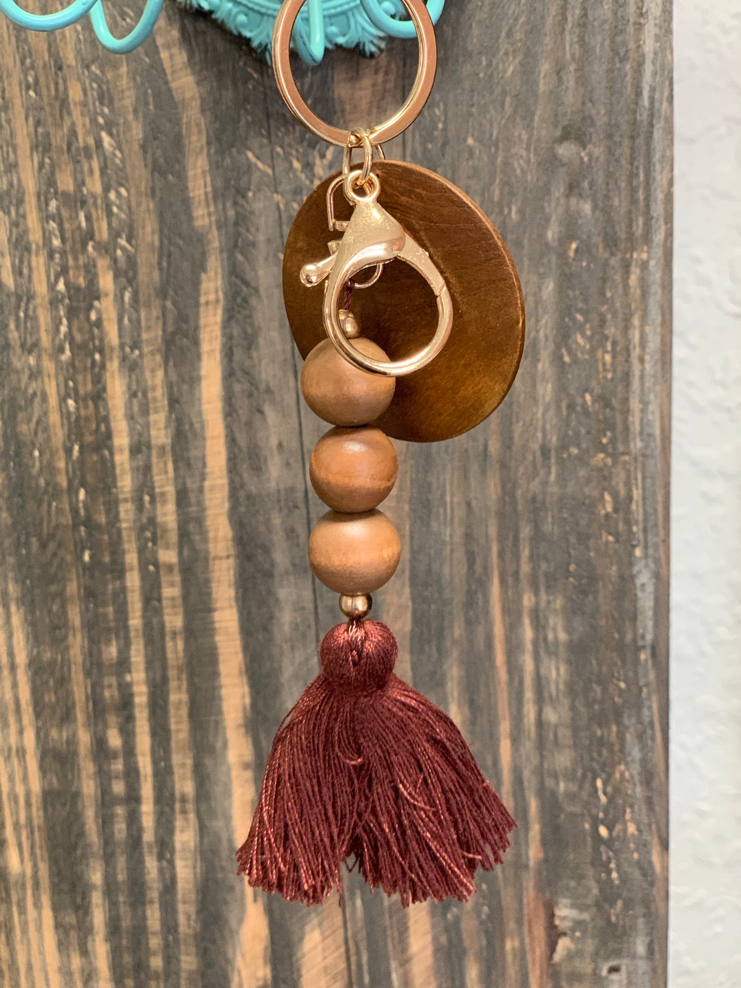 Wood keychains